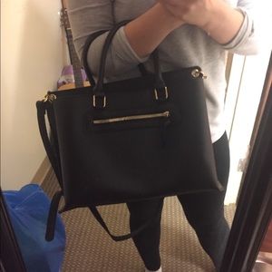 Large Black Purse